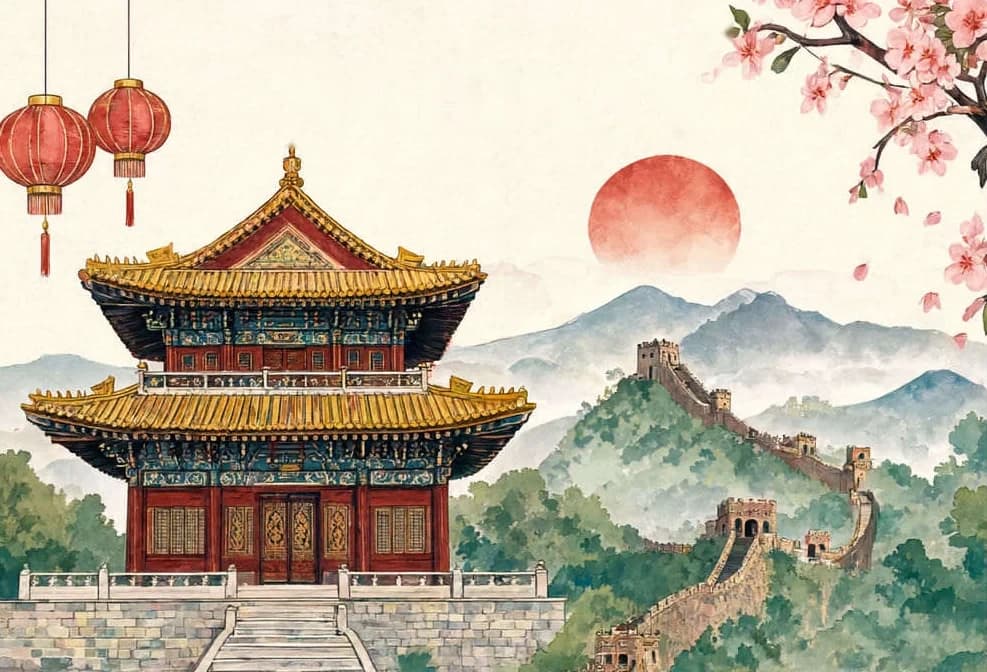 China skyline, Mainland China