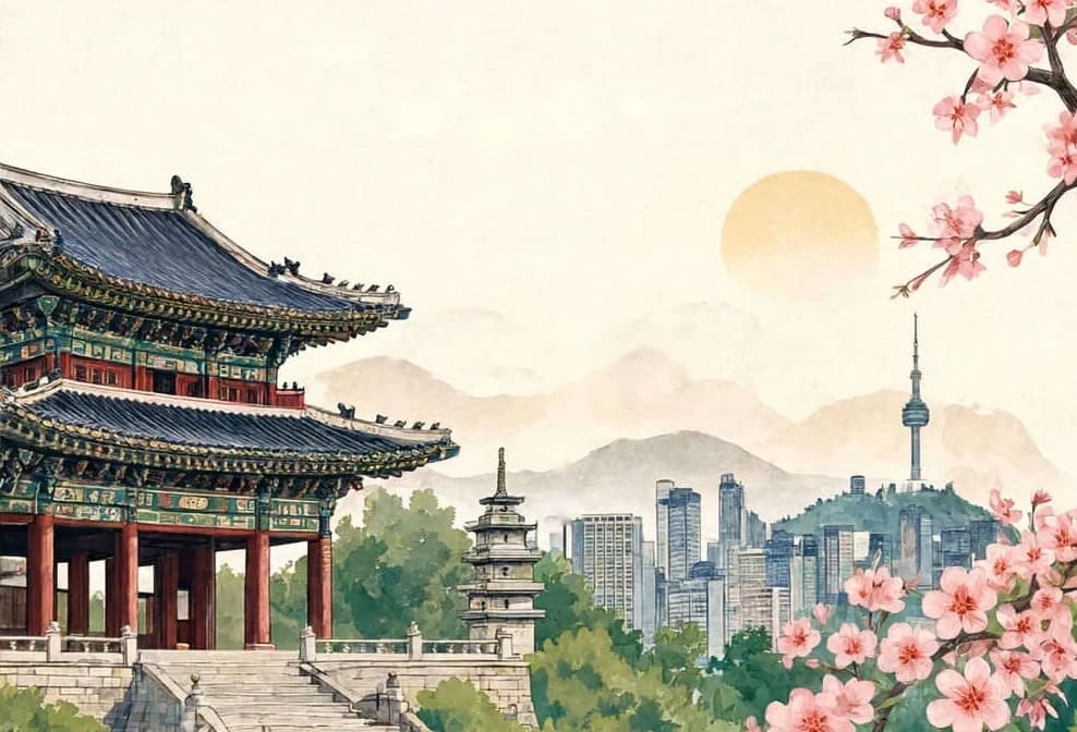 Korea skyline, South Korea